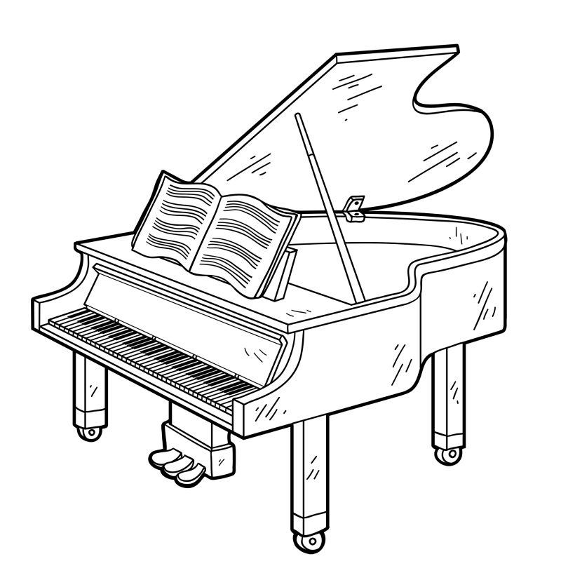 乐器-钢琴