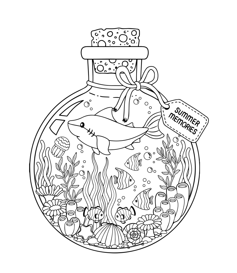 玻璃瓶里的世界