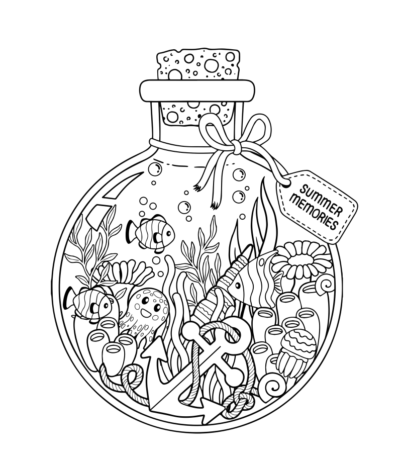 玻璃瓶里的世界