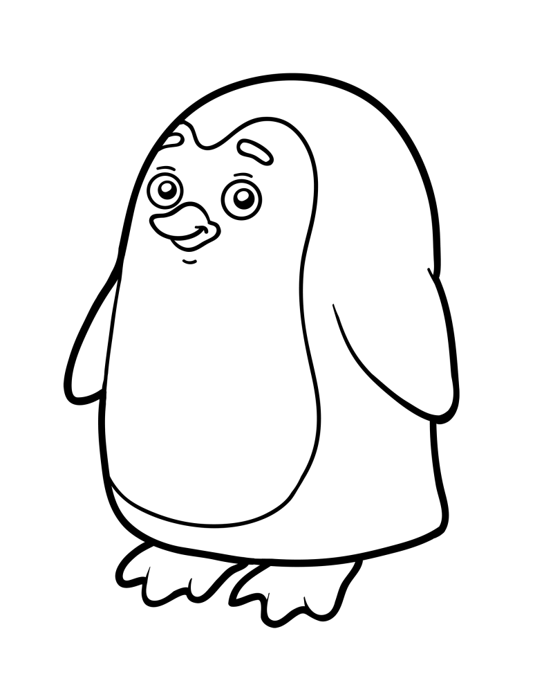 可爱的小动物-企鹅