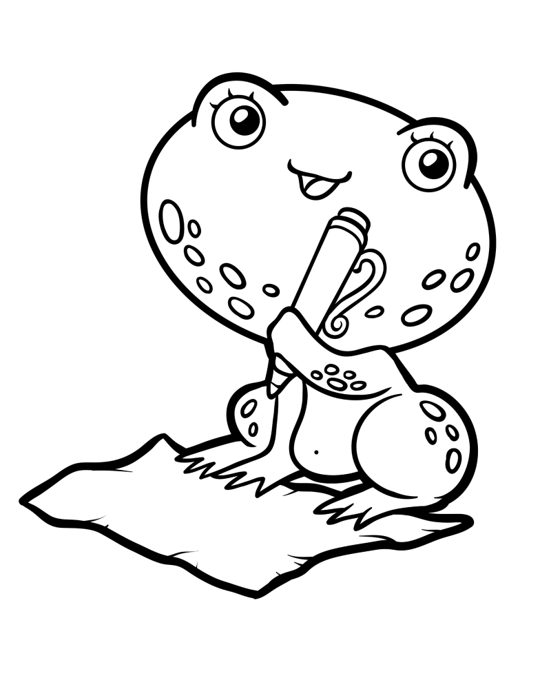 可爱的小动物-青蛙